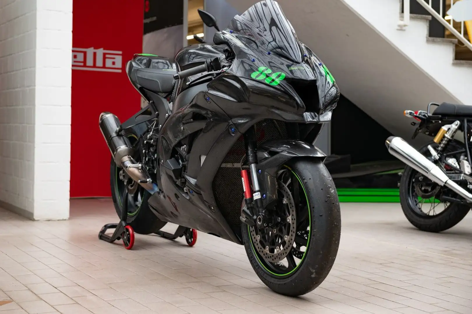 Kawasaki ZX10RR Renner, Akrapovic Komplettanlage crna - 2