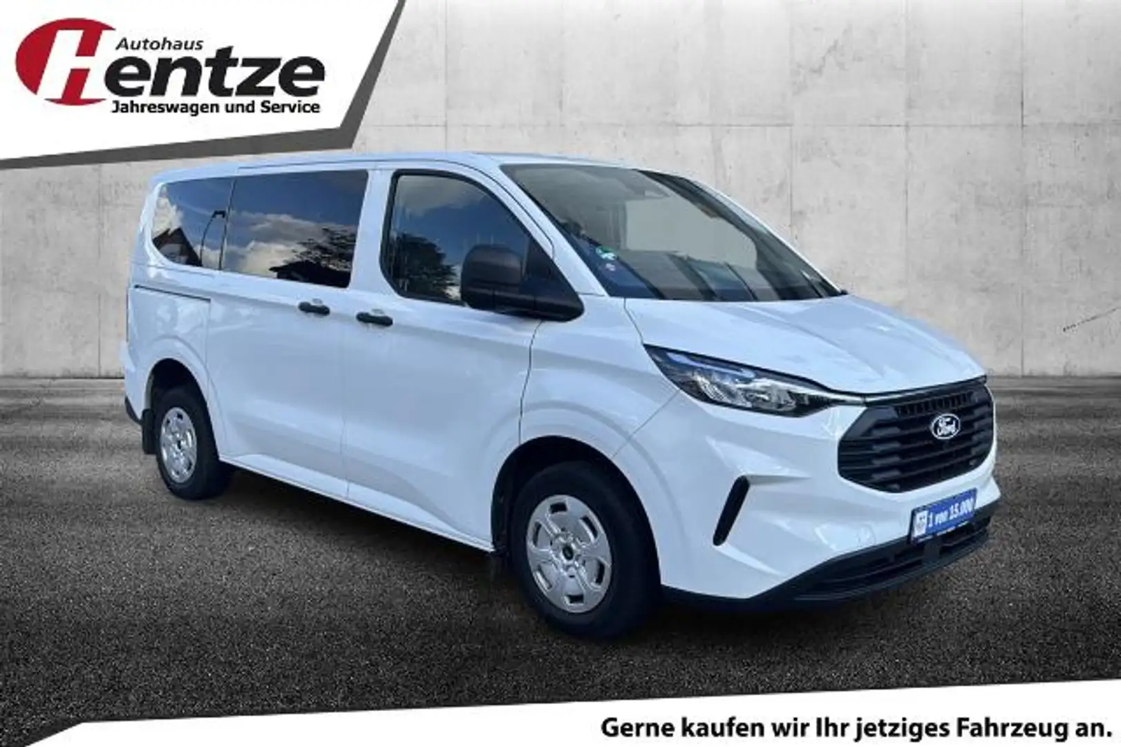 Ford Transit Custom 2.0 EcoBlue 320 L1 Trend Blanc - 2