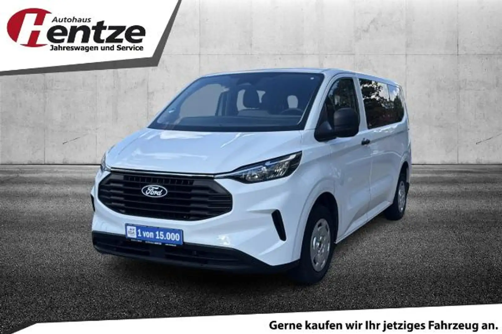 Ford Transit Custom 2.0 EcoBlue 320 L1 Trend Blanc - 1