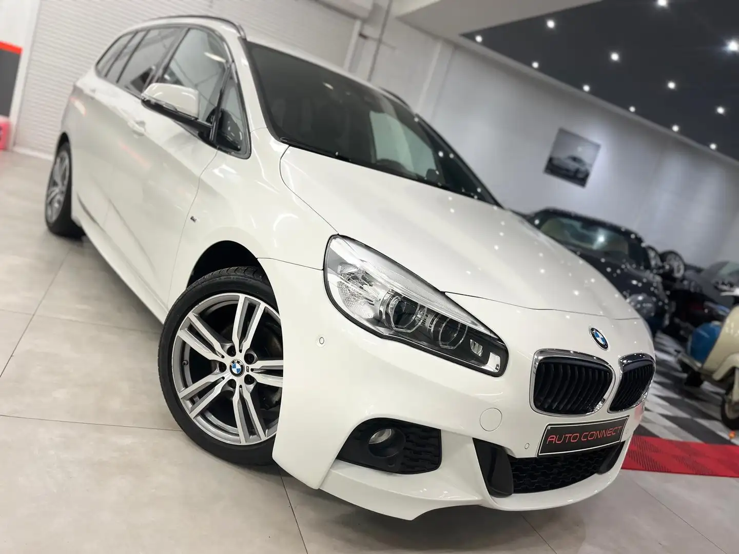 BMW 216 *PACK M*NAVI-PRO*RADAR*BI-XENON*7PLACES* Blanc - 1