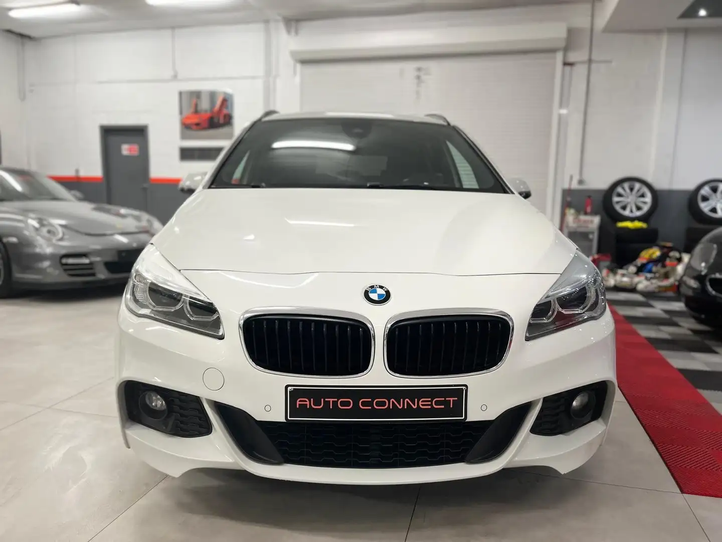 BMW 216 *PACK M*NAVI-PRO*RADAR*BI-XENON*7PLACES* Blanc - 2