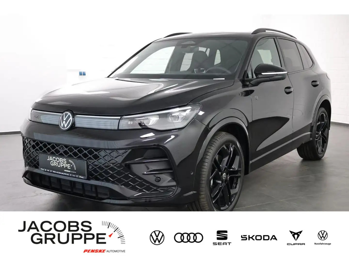 Volkswagen Tiguan 2.0 TDI R-Line "Black Style" DSG,Navi, Zwart - 1
