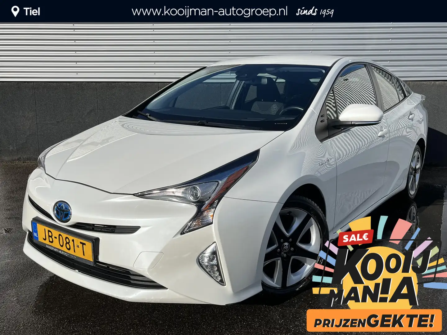 Toyota Prius 1.8 Dynamic Navigatie, Dodehoekdetectie, Stoelverw Bílá - 1