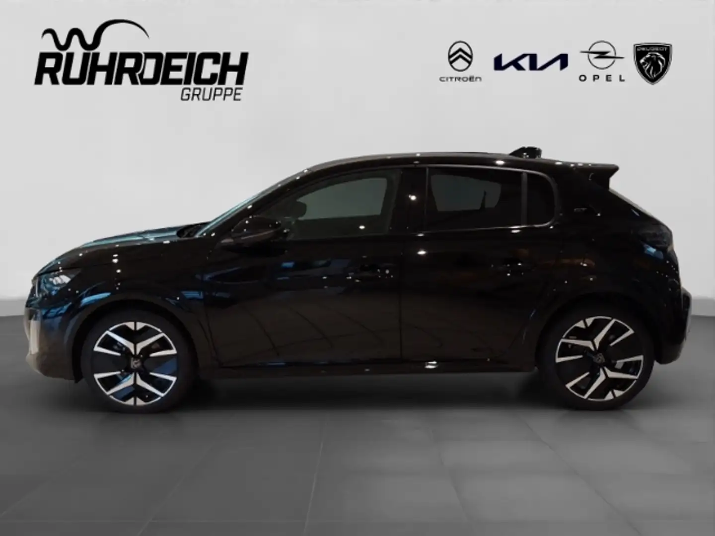 Peugeot 208 Hybrid 100 GT 1.2 EU6e PDC SZH KAMERA KLIMAA. Navi Noir - 2