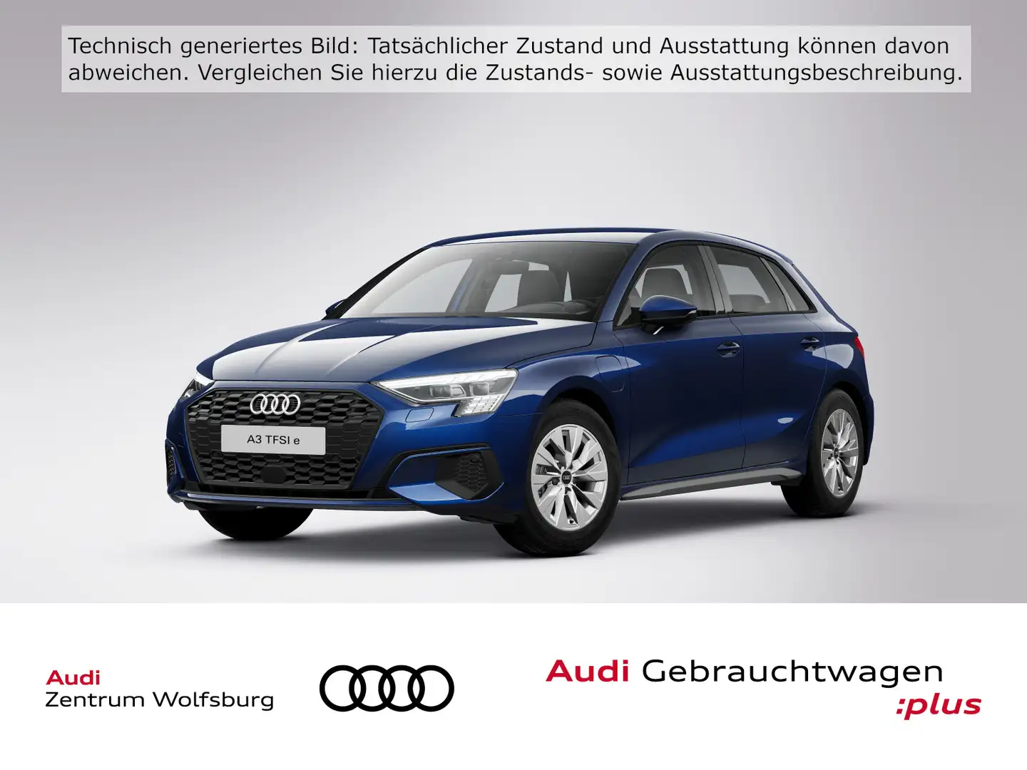 Audi A3 40 TFSI e-tron S-tronic 40 TFSI e b Bleu - 1