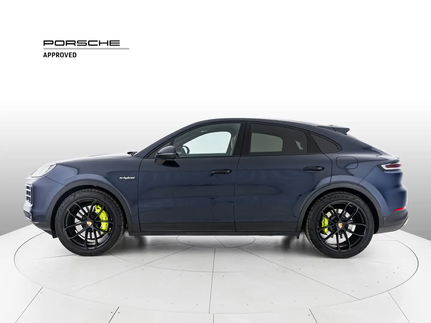 Porsche Cayenne coupe 3.0 e-hybrid 5p.ti tiptronic Blauw - 2