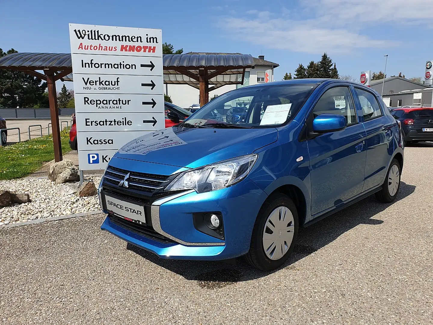 Mitsubishi Space Star 1,2 MIVEC AS&G Inform Blau - 1