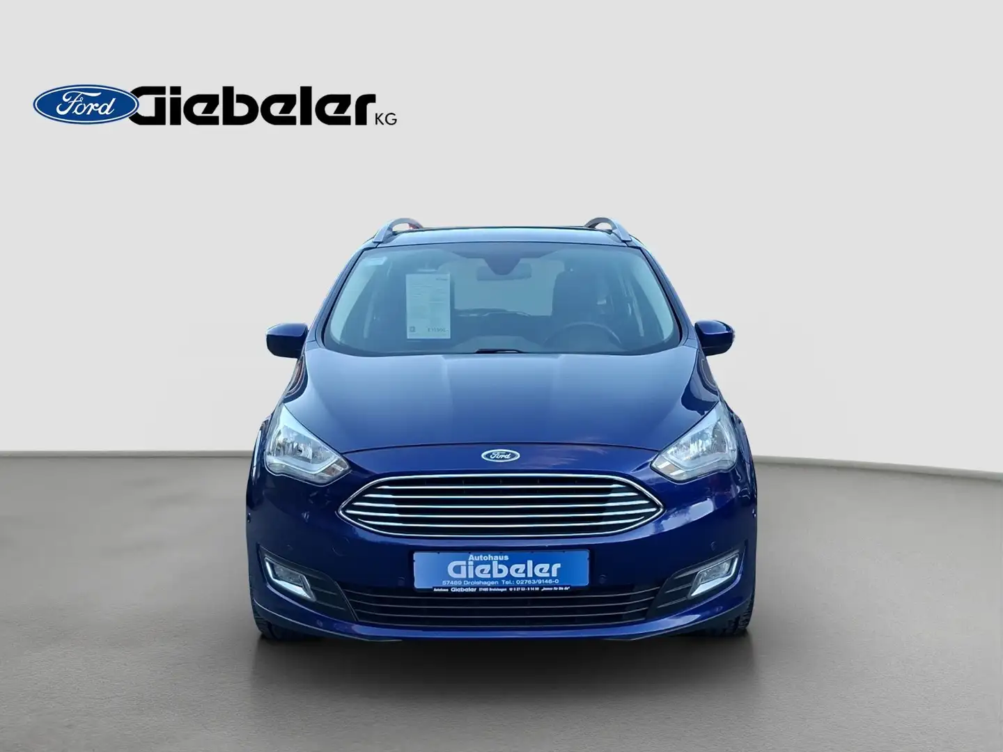 Ford Grand C-Max Titanium neuer Austauschmotor bei89000km Blau - 2