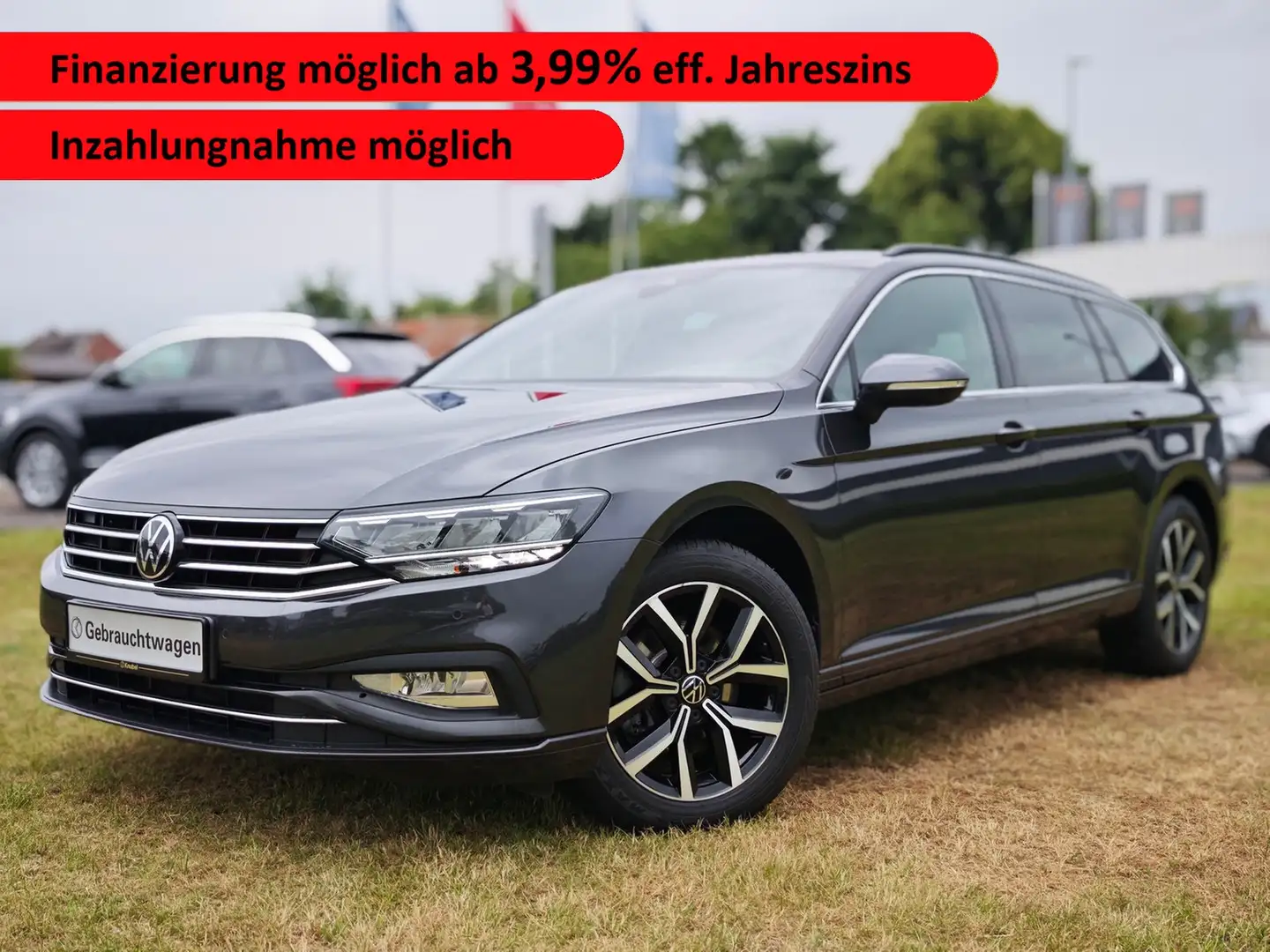 Volkswagen Passat Variant Business 2.0 TDI DSG Nav*LED*eSitze*AHK* Grau - 1