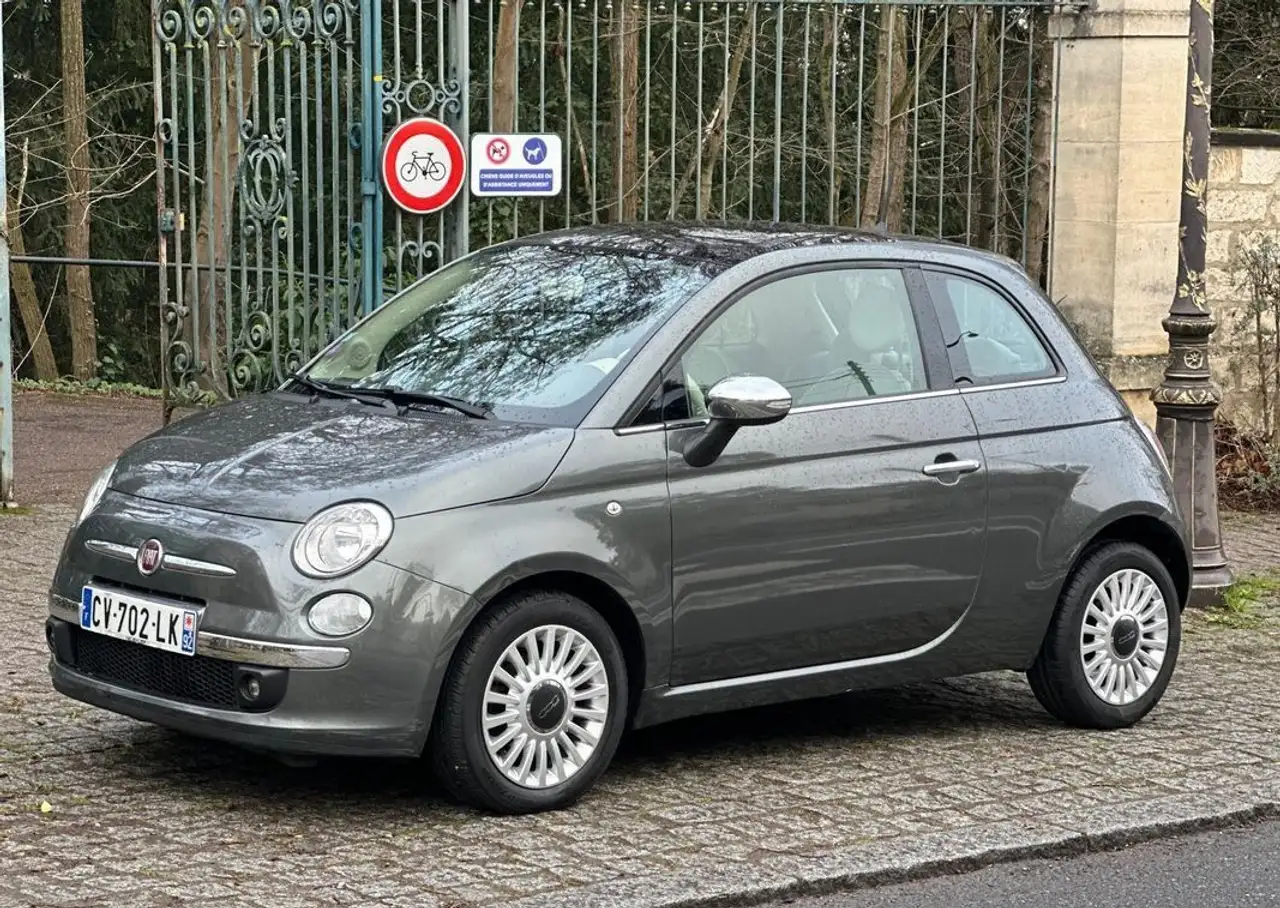 Fiat 500 ii 1.2 8v 69 lounge bva garantie -