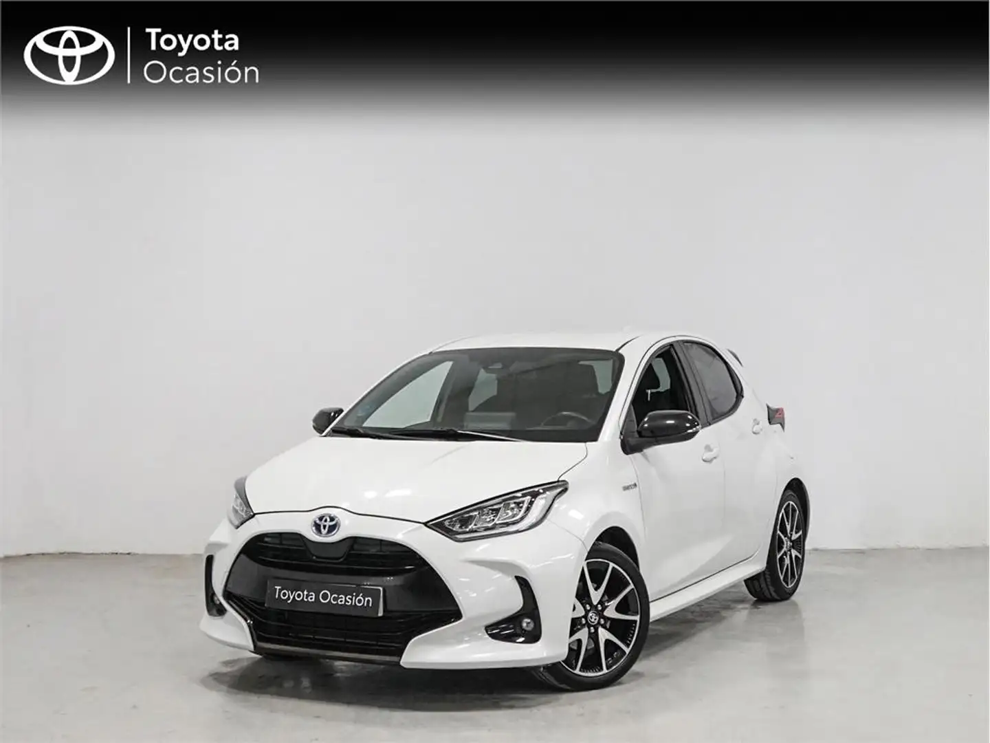 Toyota Yaris 5P Style 120H e-CVT Blanc - 1