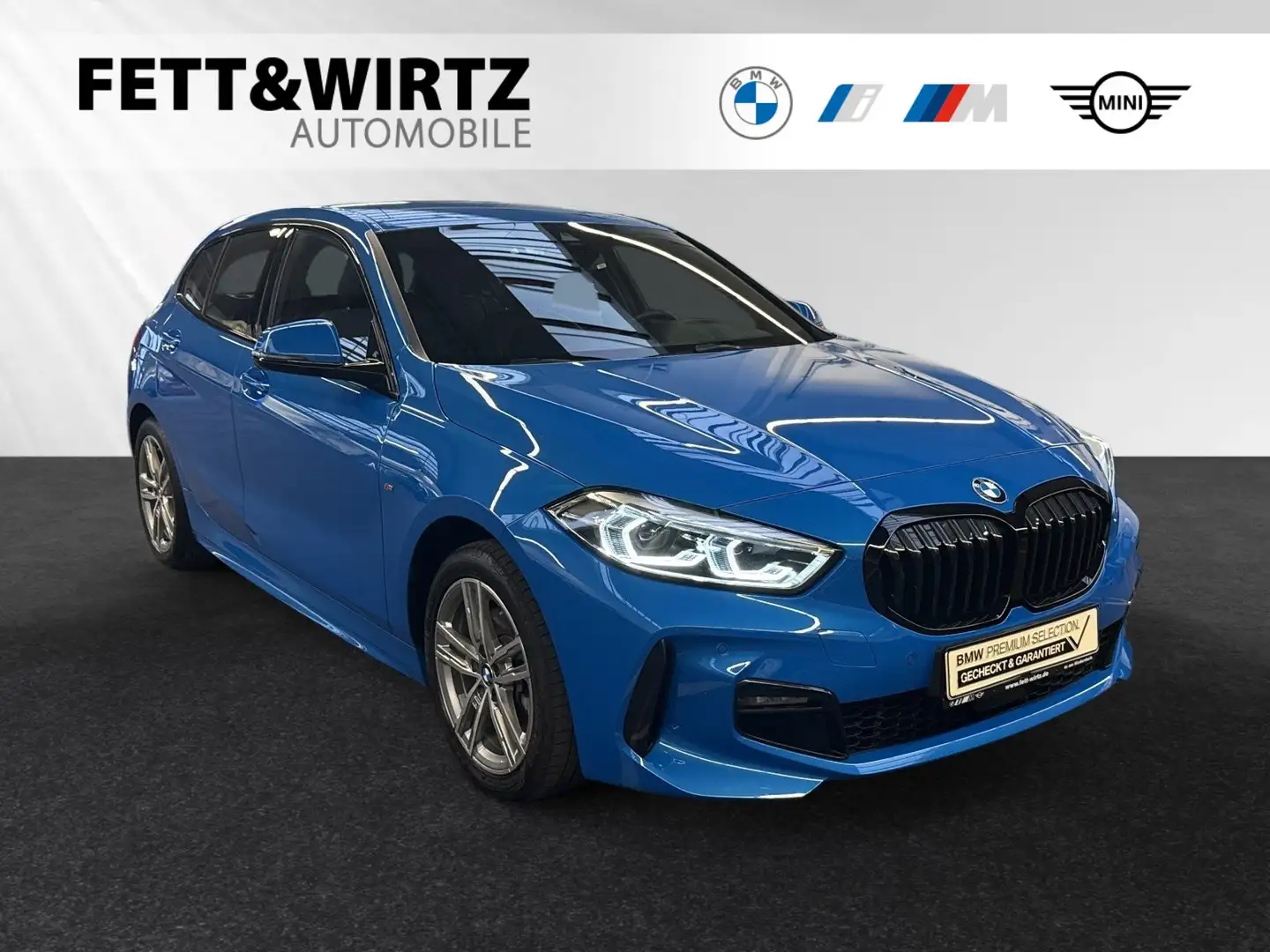 BMW 118 i M Sportpaket|Anhängerk.|LCProf. Blau - 1