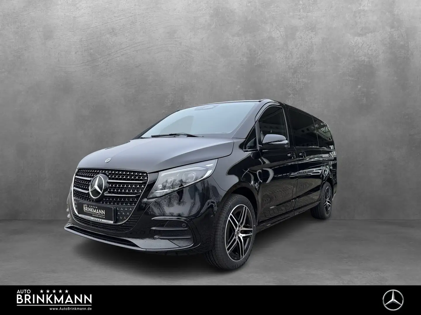 Mercedes-Benz V 300 V 300 d 4MATIC AVANTGARDE Lang MBUX AMG-Line AHK Noir - 1