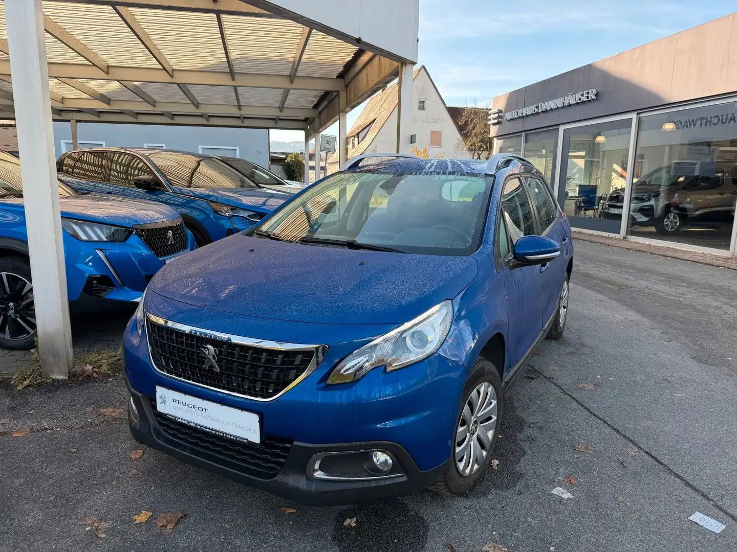Peugeot 2008 Active PureTech 82, Sitzhzg,EPH,Allwetter Blau - 1