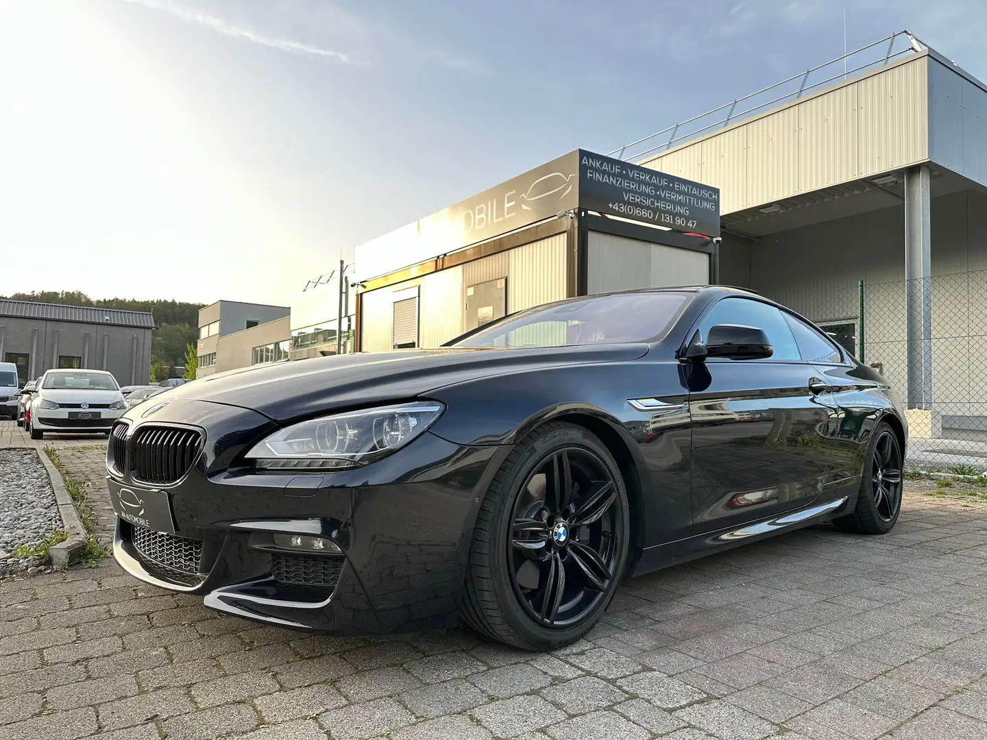 BMW 640 d Coupé M-Paket Aut. Finanzierung möglich Czarny - 1