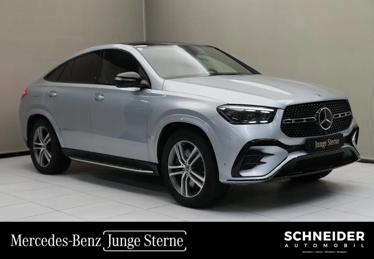Mercedes-Benz GLE 350 de 4MATIC Coupé ACC el.Heck ParkAss. LED Silber - 1