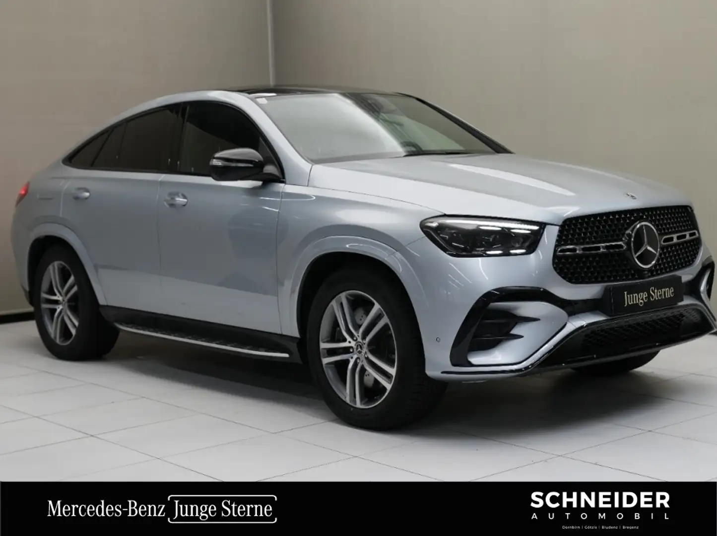 Mercedes-Benz GLE 350 de 4MATIC Coupé ACC W-Paket Sport S-Sitz Silber - 1