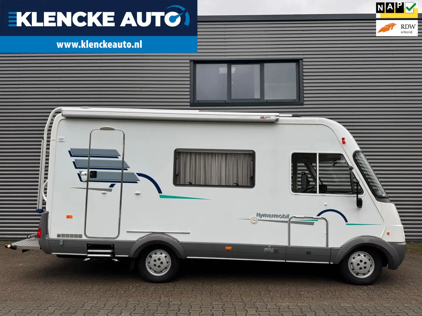 Fiat 230 Hymer B 544 Airconditioning Cruise ctrl T Wit - 1