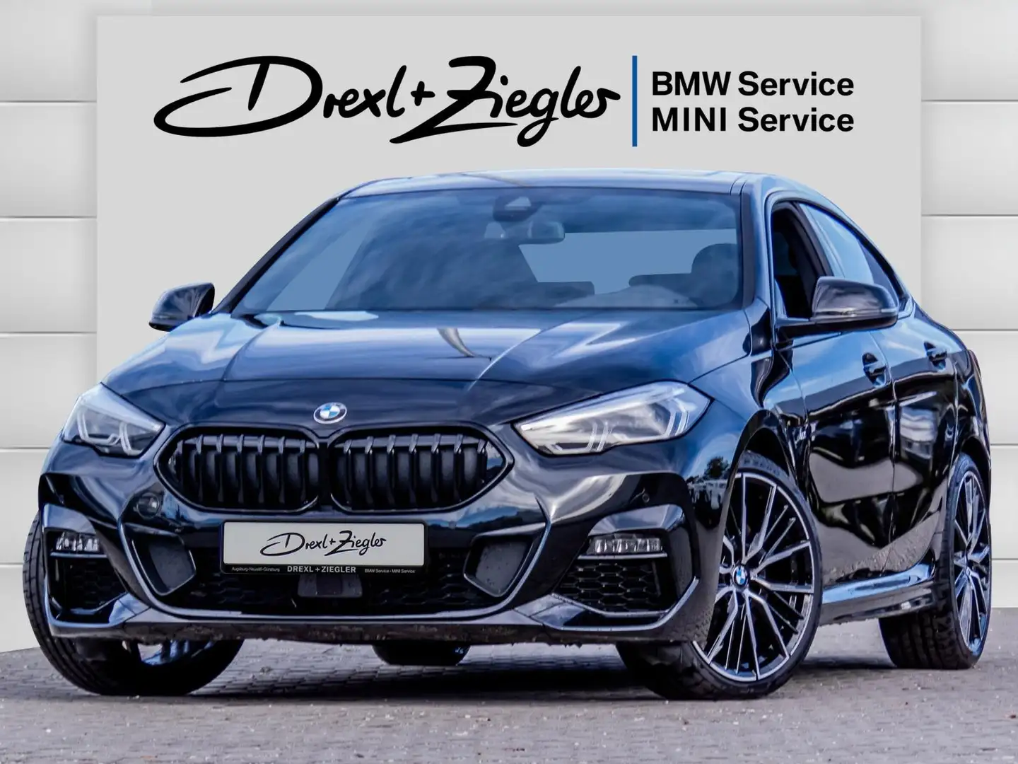BMW 220 220i Gran Coupe M Sport 19" ACC AHK PanoDach KoZ Noir - 1