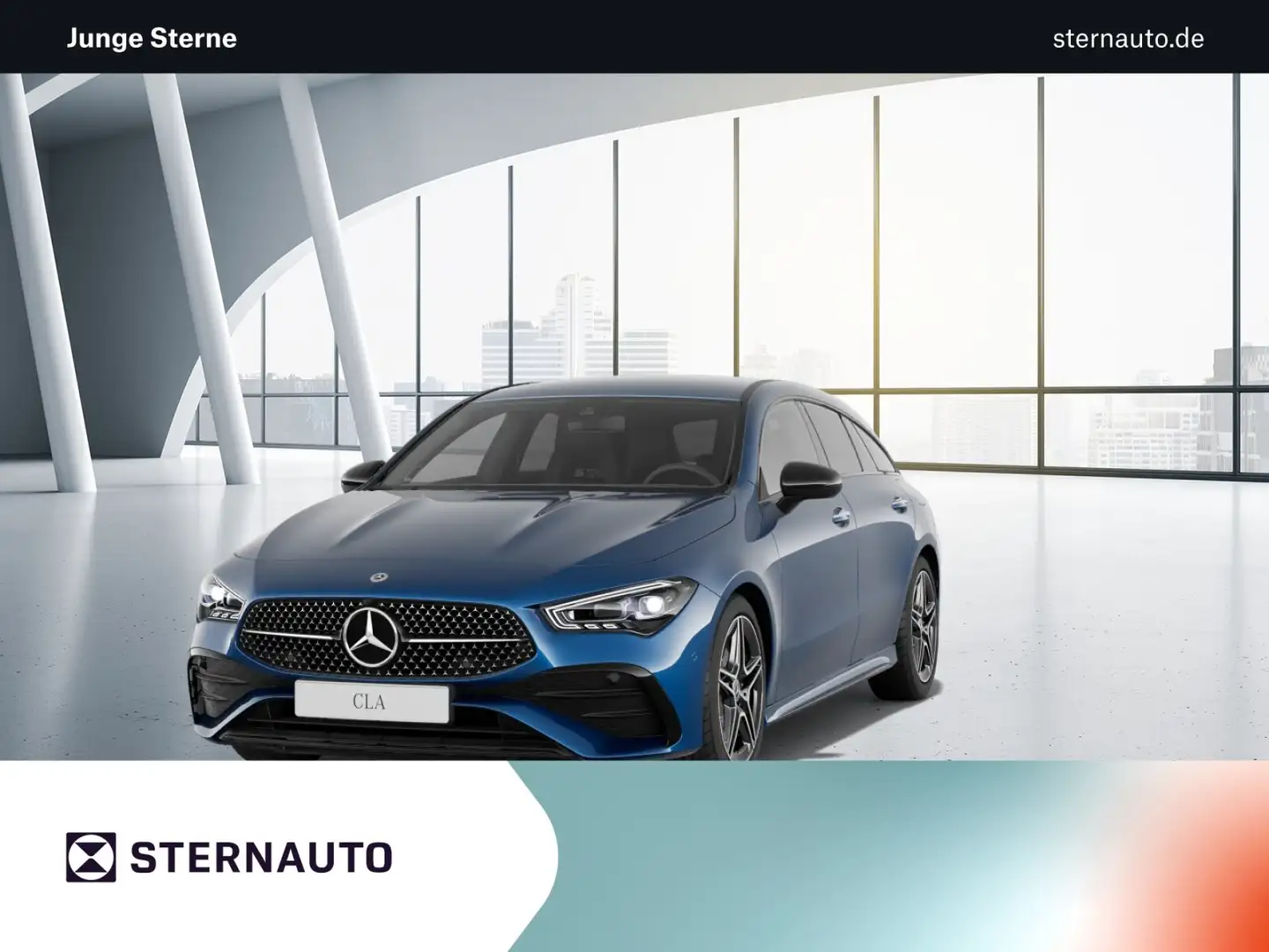 Mercedes-Benz Sonstige CLA 220 d Shooting Brake  AMG Line Navi/Distronic Blau - 1