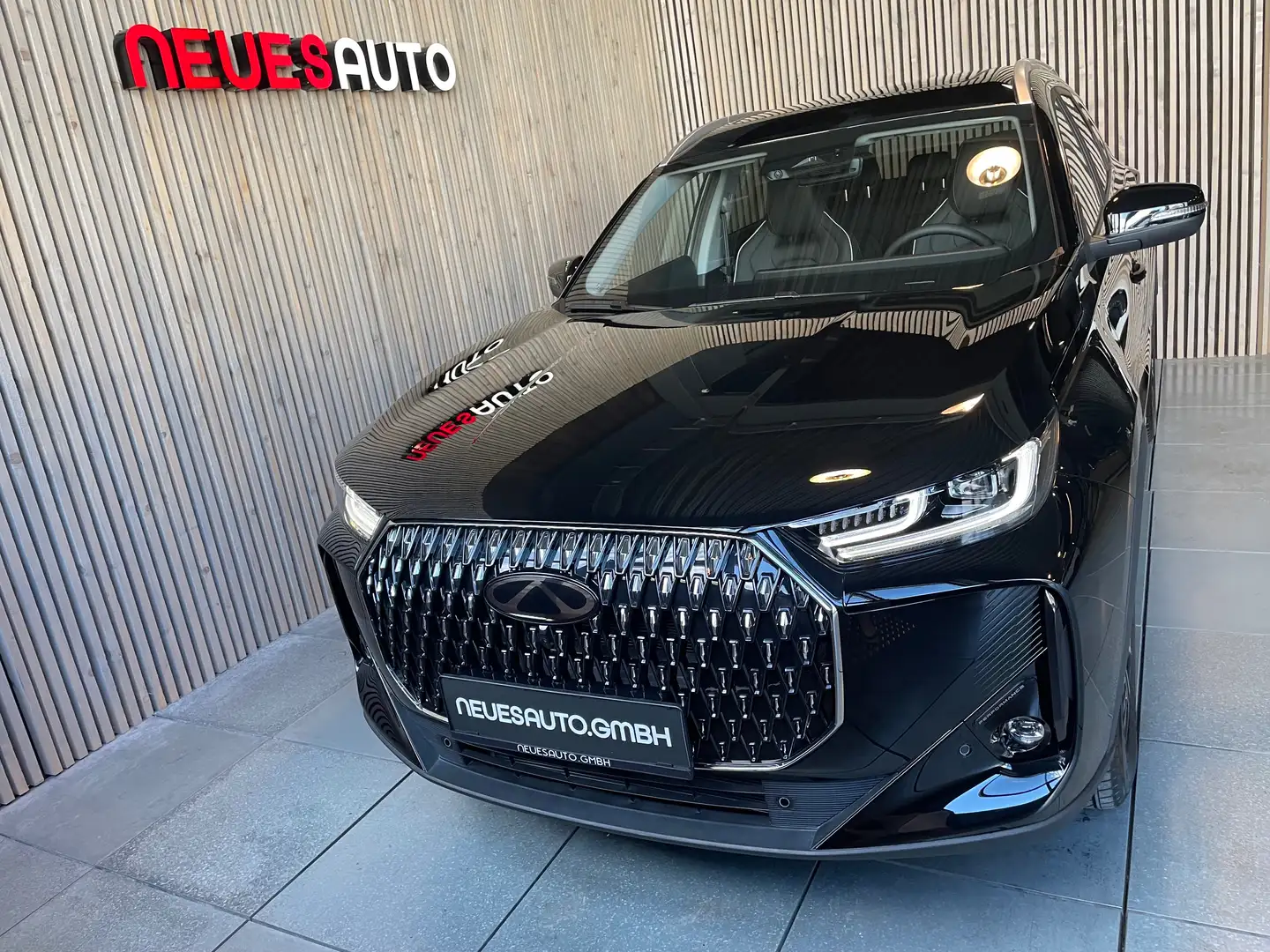 Chery Tiggo TIGGO 7 HEV UNIQUE *7 Jahre Gar.*540°Kam.*Pano* Schwarz - 2