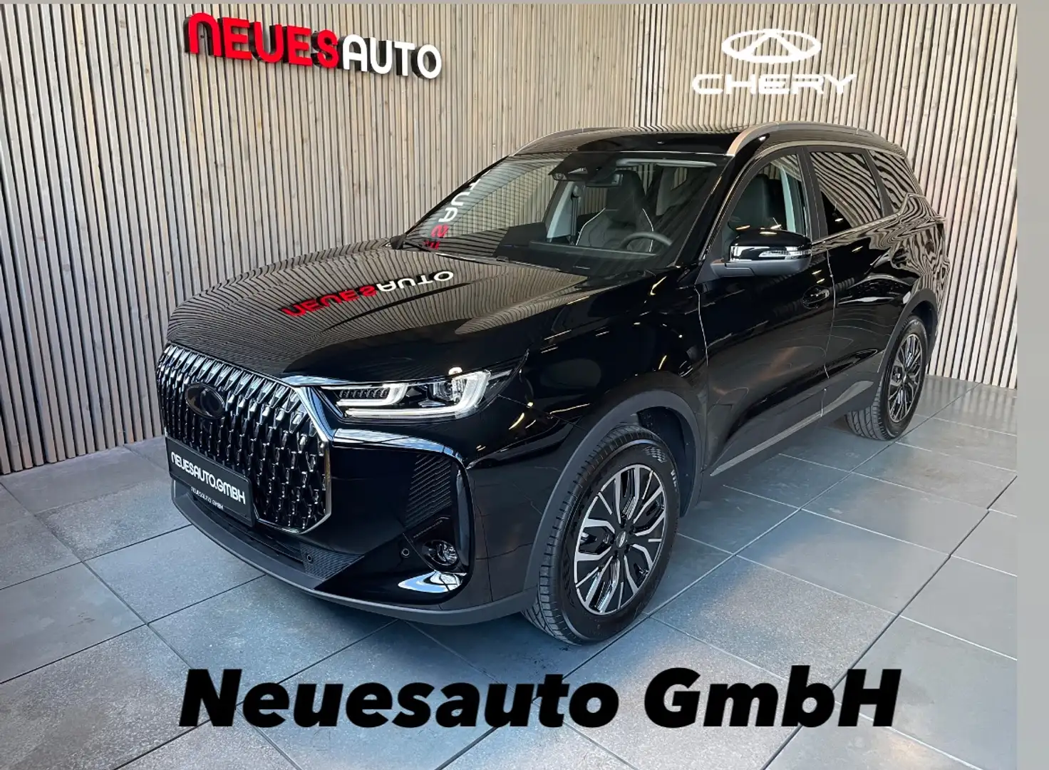 Chery Tiggo TIGGO 7 HEV UNIQUE *7 Jahre Gar.*540°Kam.*Pano* Schwarz - 1