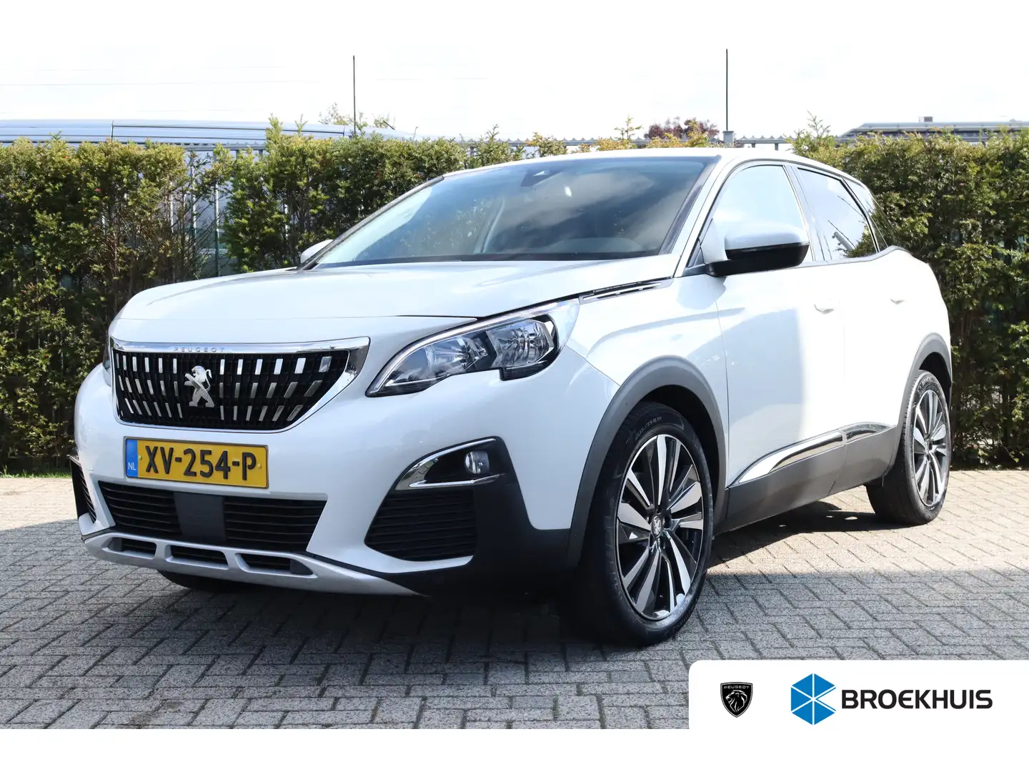 Peugeot 3008 1.2 Turbo Allure | Trekhaak | Cruise Control | Cam Weiß - 1