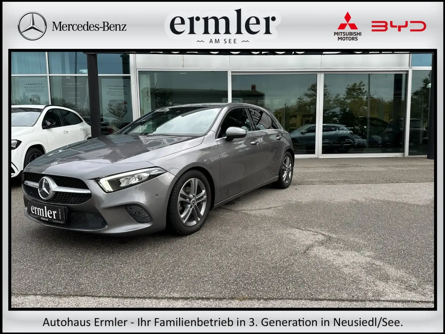 Mercedes-Benz A 160 Kompaktlimousine Style Sitzheizung LED Gris - 1