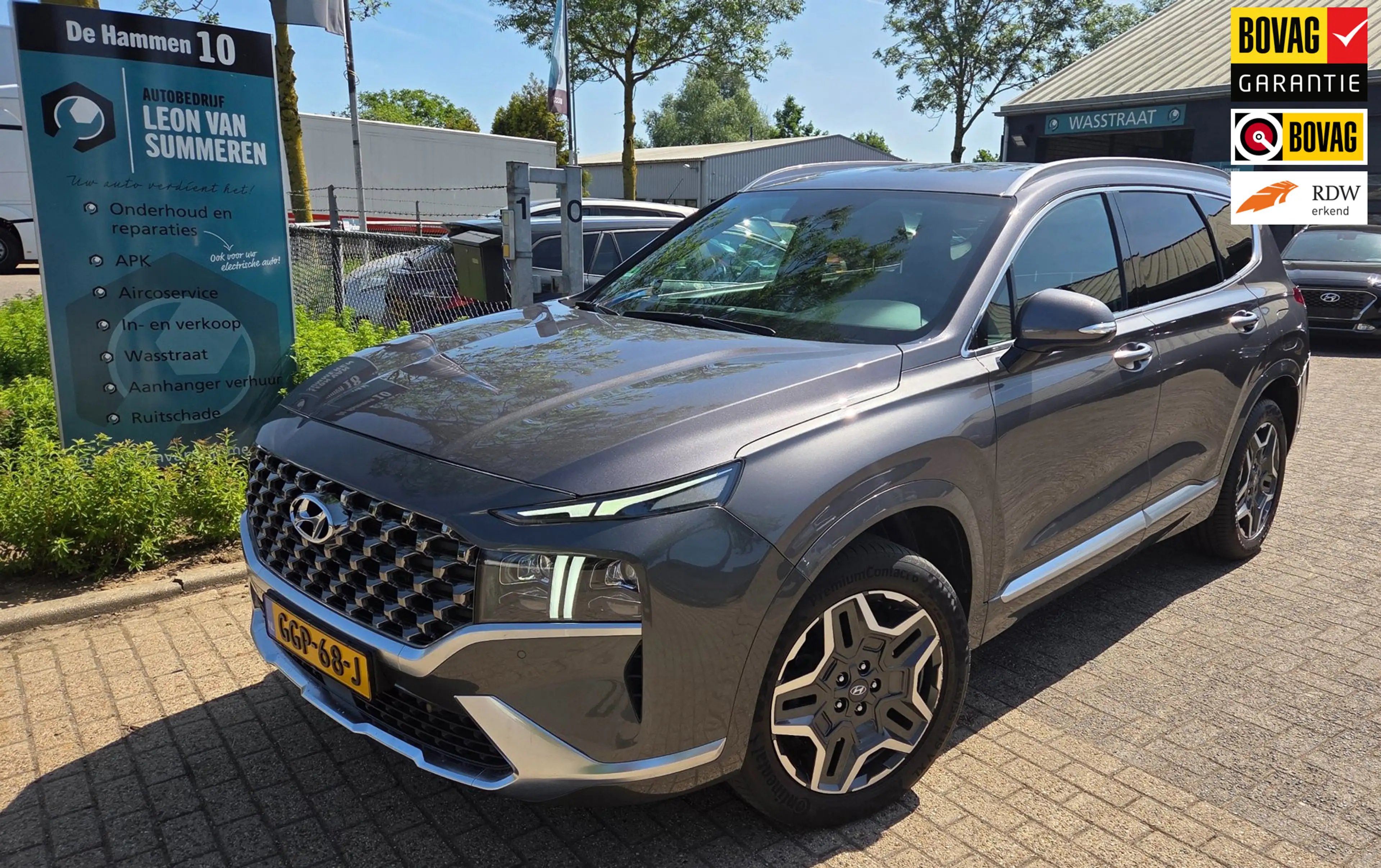 Hyundai SANTA FE 1.6 T-GDI HEV Premium Luxury,stoelkoeling,stoelver