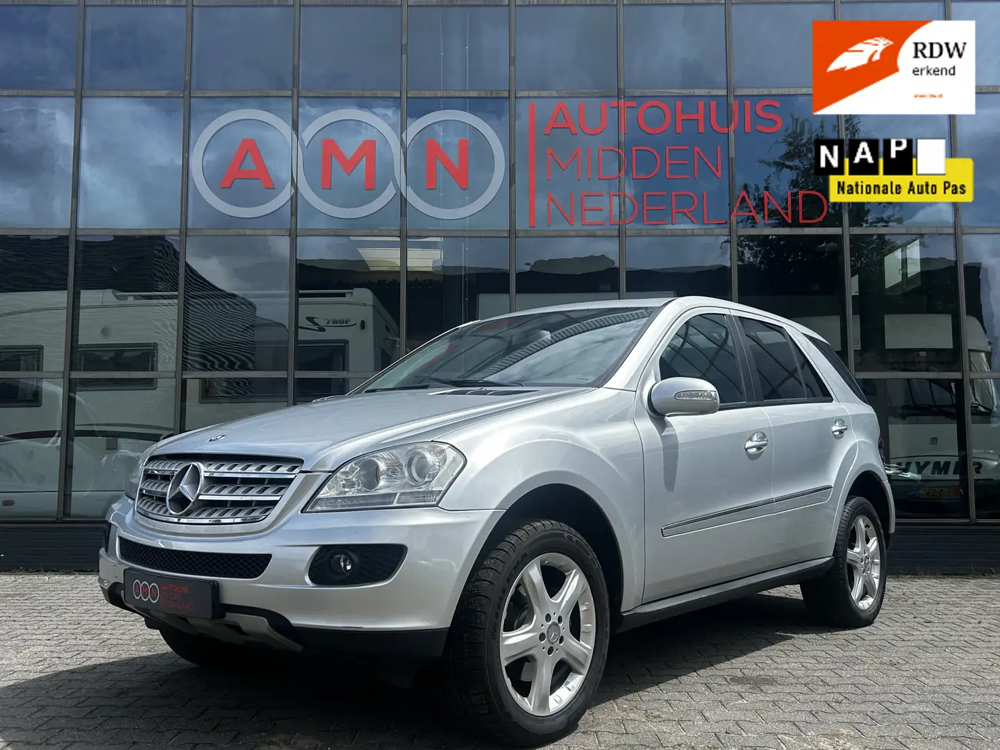 Mercedes-Benz ML 350 M-klasse 4Matic Schuif/kanteldak,Cruisectr,Navi,Cl Grey - 1