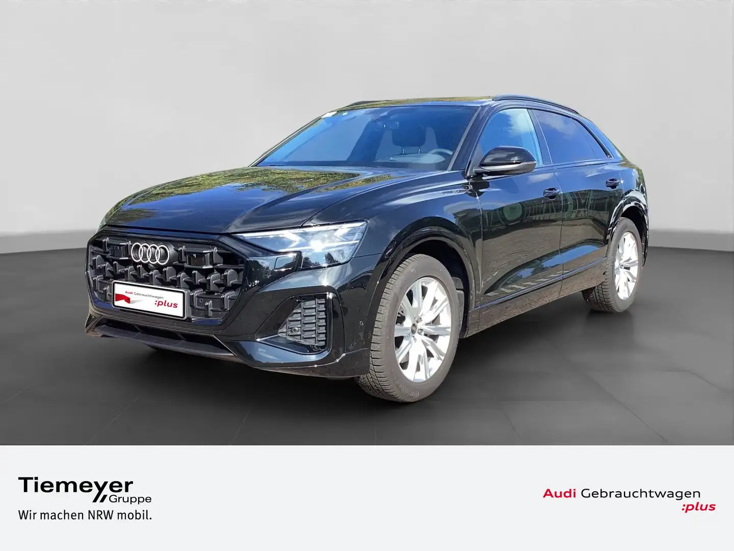 Audi Q8 45 TDI LM21 HuD LUFT AHK 360° MATRIX LEDER Schwarz - 1