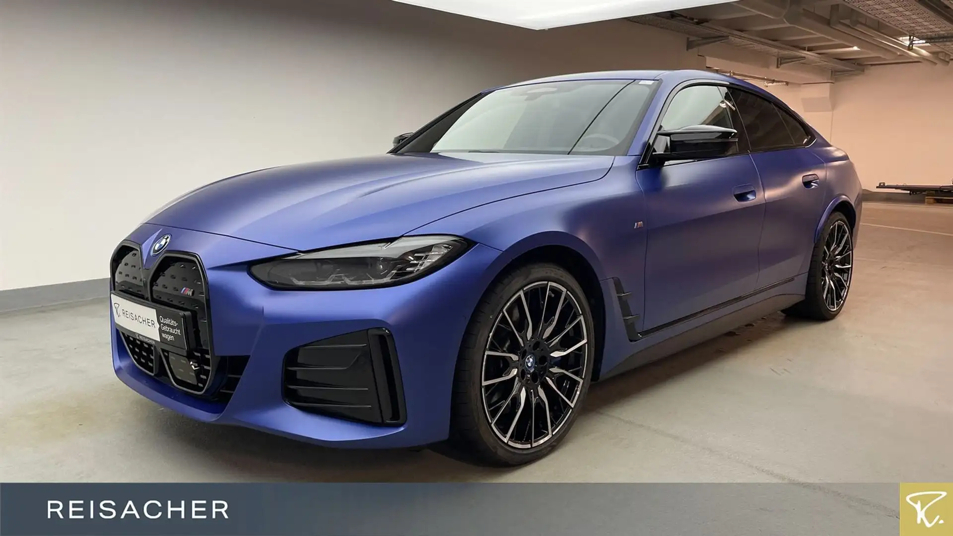 BMW i4 I4 A M50 AHK el.Sitz+Mem DAProf PA+ M-Sitze Blau - 1