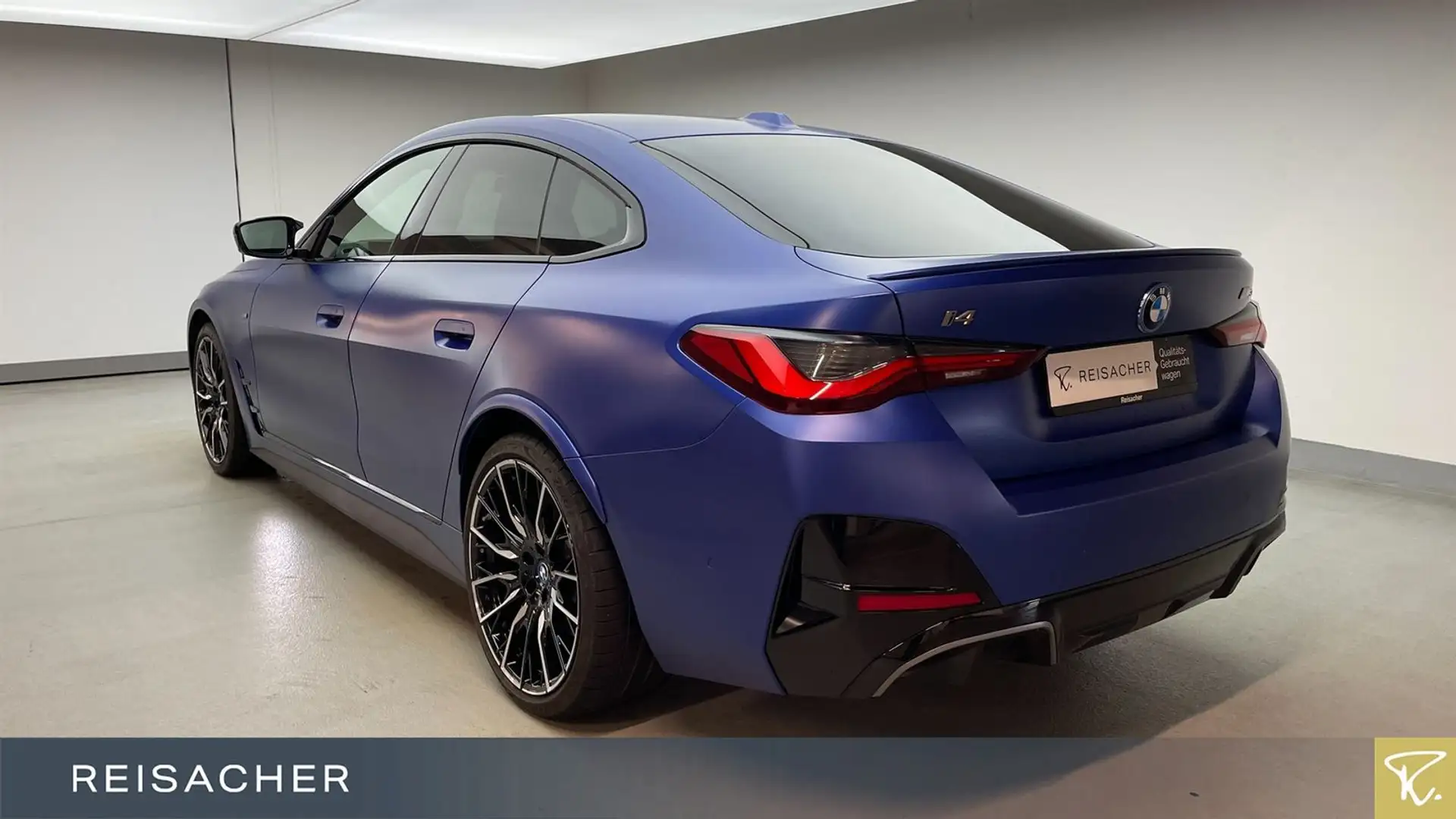 BMW i4 I4 A M50 AHK el.Sitz+Mem DAProf PA+ M-Sitze Blau - 2