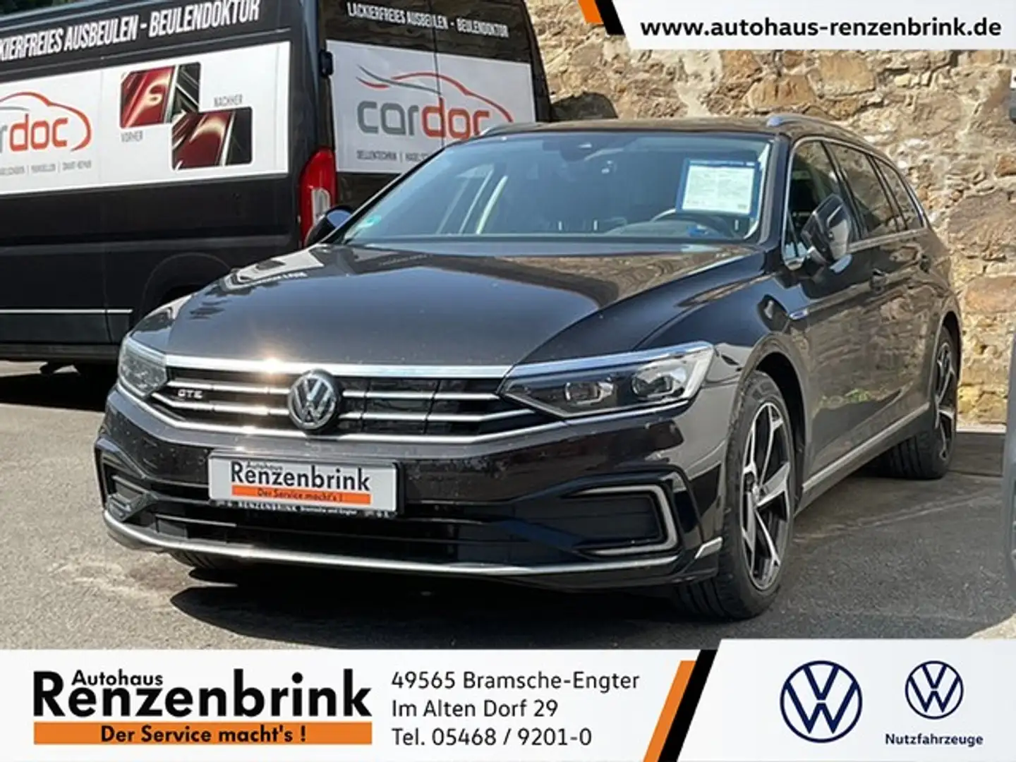 Volkswagen Passat Variant GTE R-Line Leder 360° HUD AHK DCC Standhzg. Braun - 1