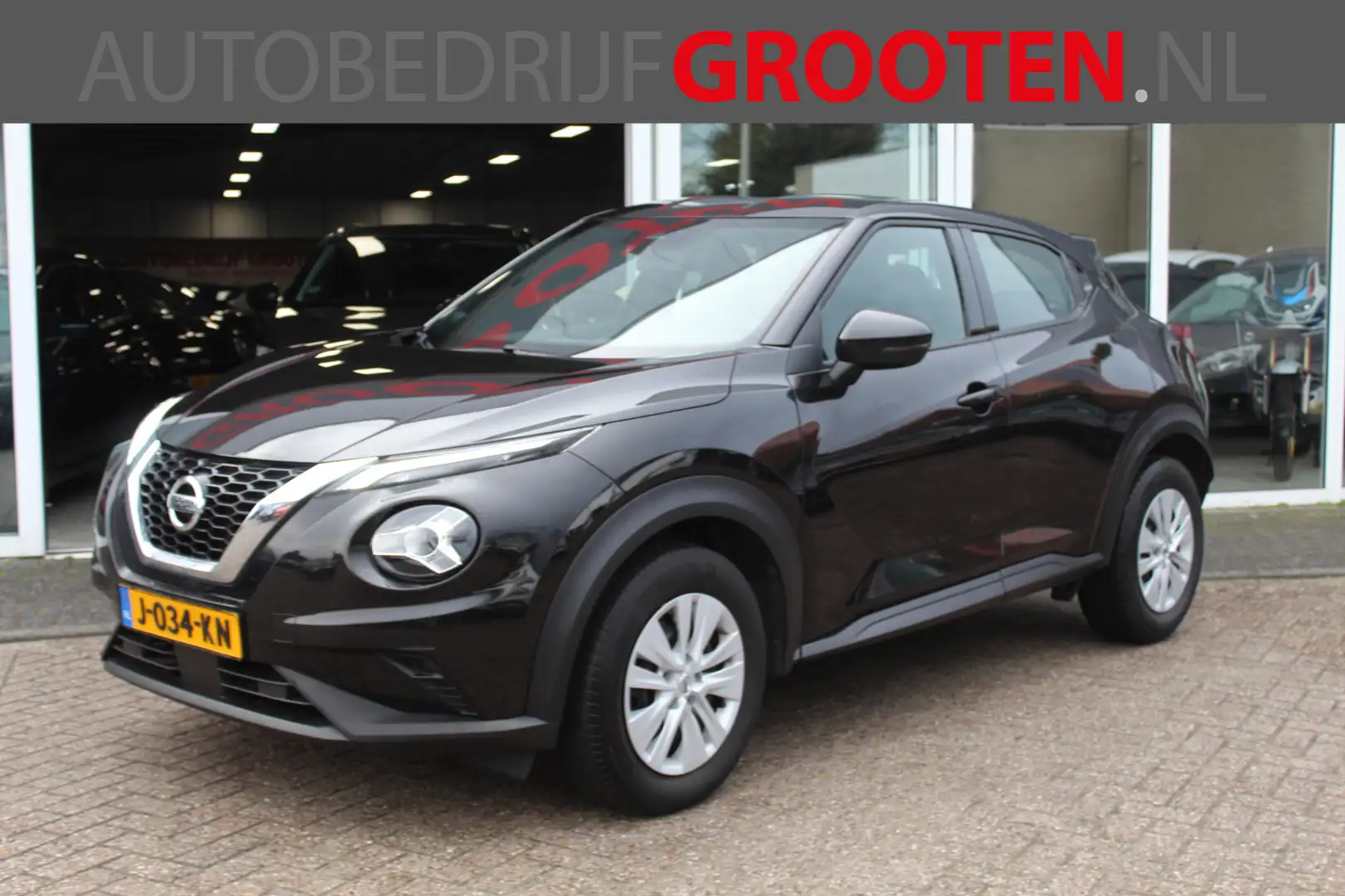 Nissan Juke 1.0 DIG-T Airco//Cruise!! Schwarz - 1