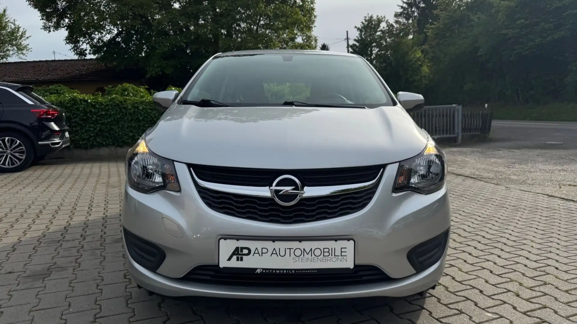 Opel Karl 1.0 Edition 1.Hand/Klima/PDC/Garantie Silber - 2
