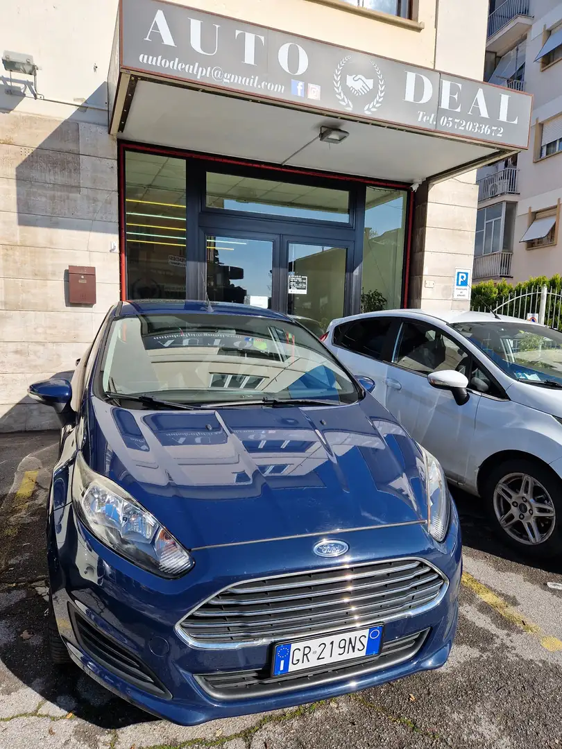 Ford Fiesta Fiesta 5p 1.5 tdci 75cv Синій - 1