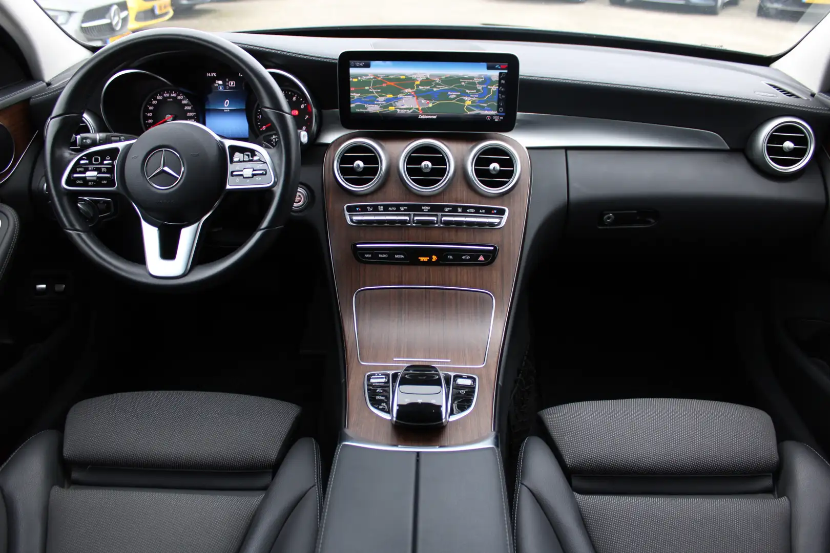 Mercedes-Benz C 300 Estate 300e AUT9 AMG Line KEY-LESS GO CARPLAY COMA Blau - 2