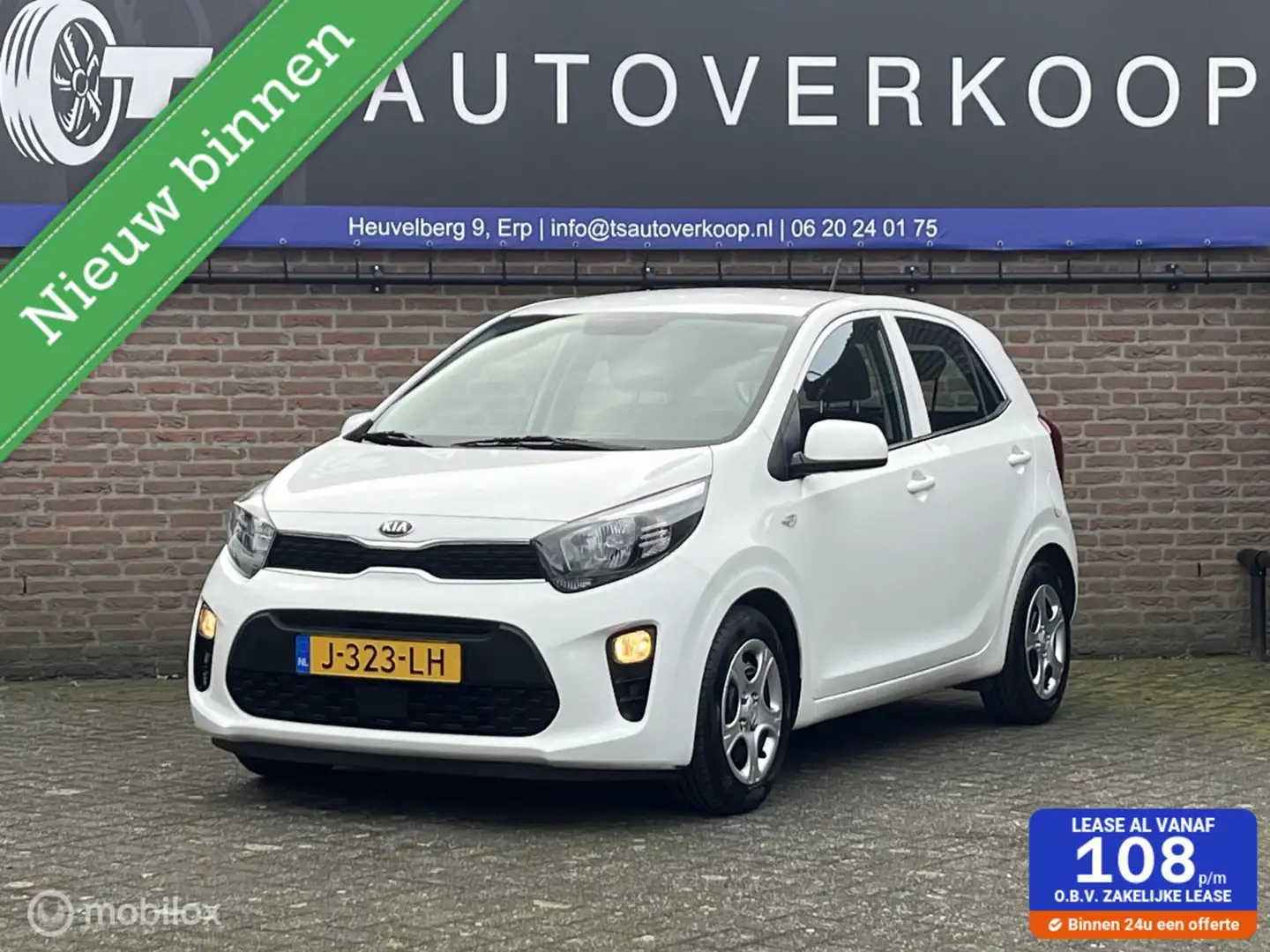 Kia Picanto 1.0 DPi ComfortLine 5p+CRUISE CONTROL+NAP Wit - 1