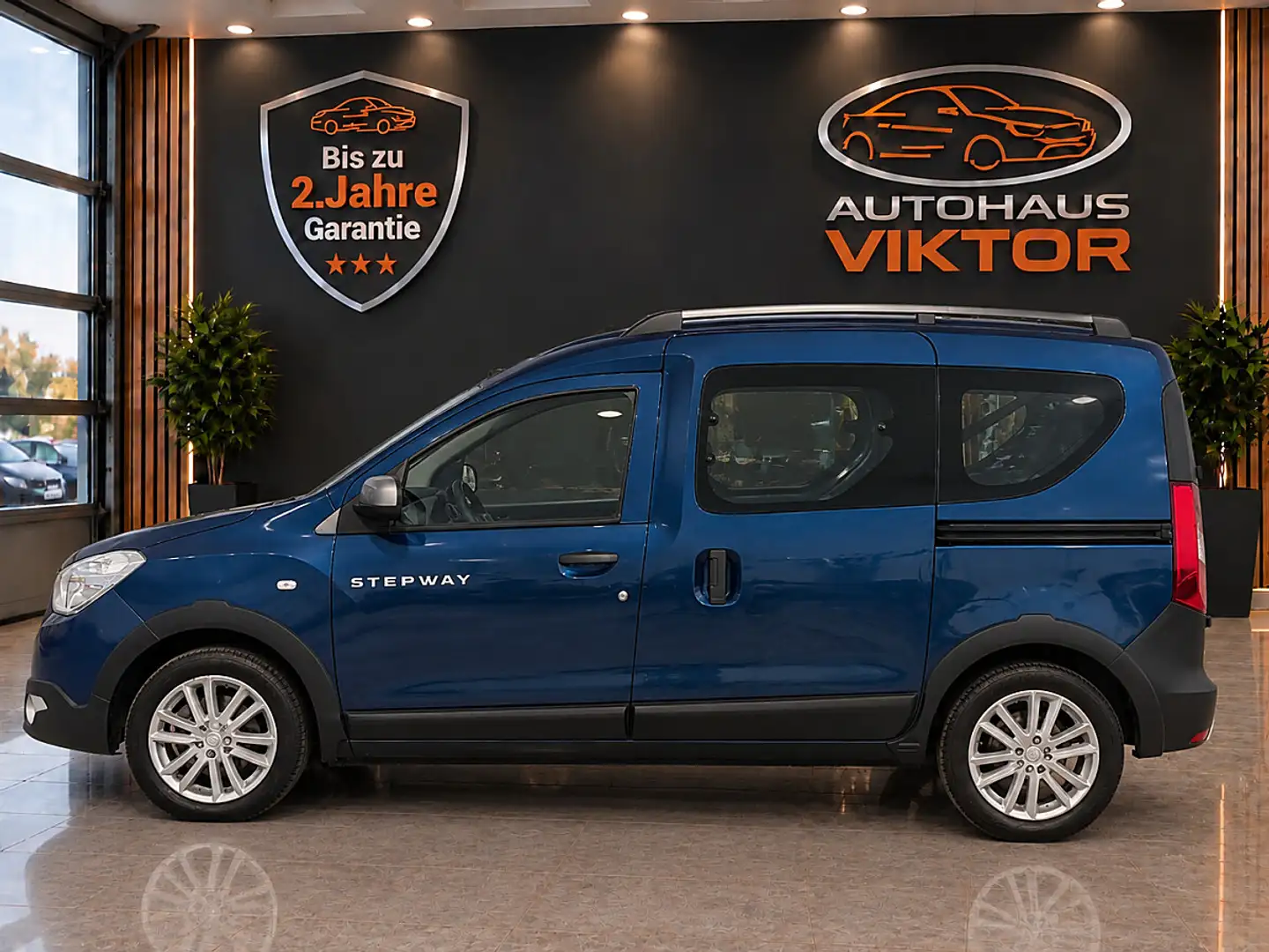 Dacia Dokker 1.3 TCe 130 Stepway S&S 130 PS | Navi | Klima |... Blau - 2
