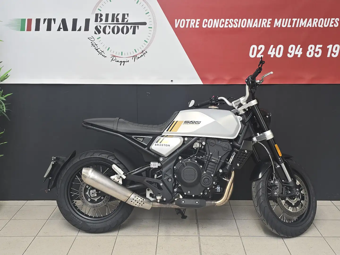 Brixton Crossfire 500 Silver - 1