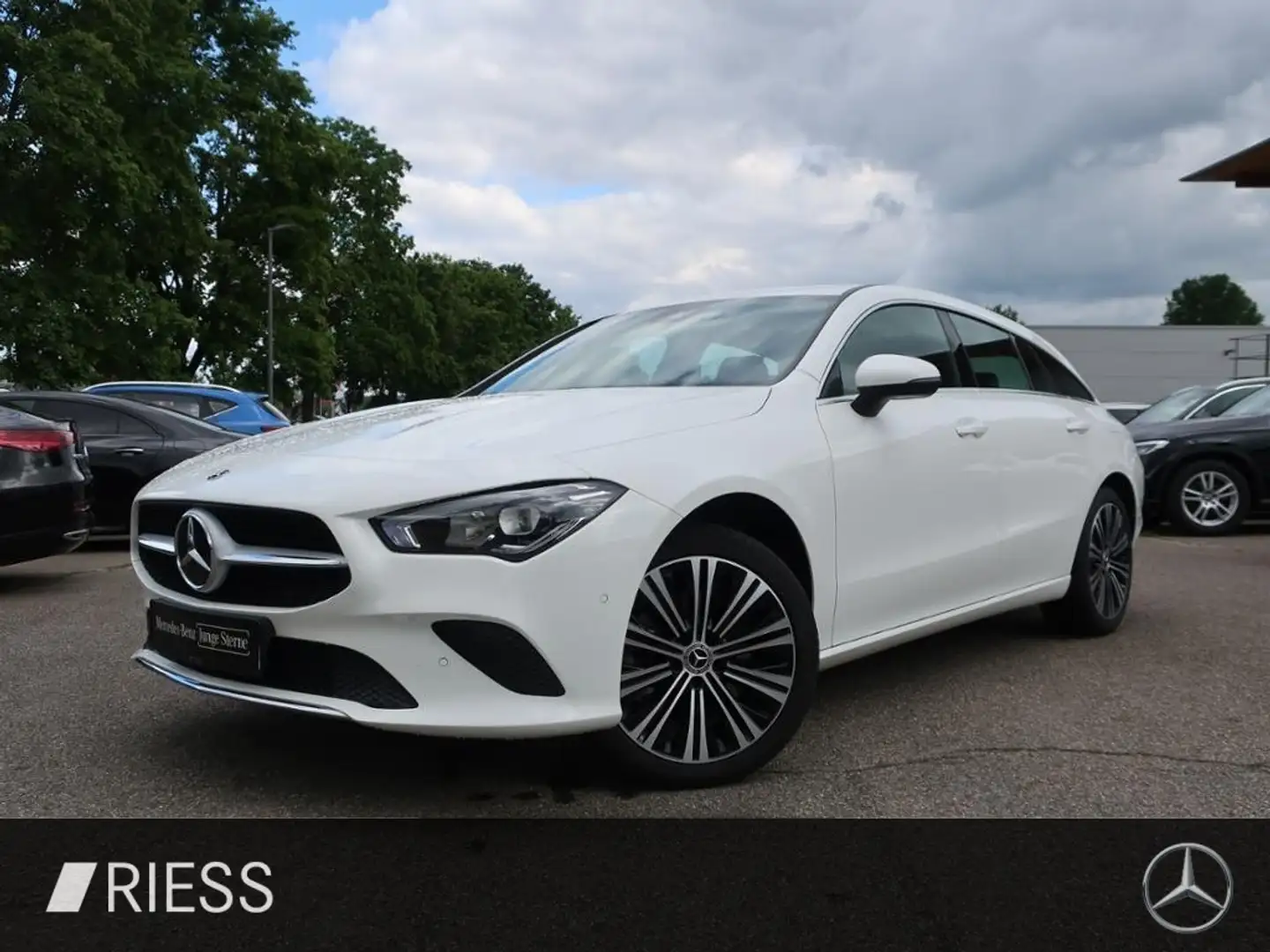 Mercedes-Benz CLA 250 e Shooting Brake Progressive Navi LED MBUX Ambi Ka Білий - 2