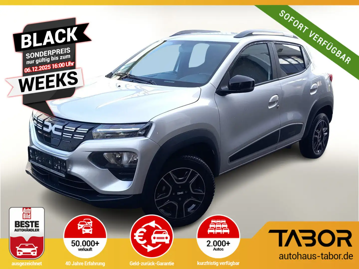 Dacia Spring Electric 45 Essential Expression Nav CCS Silber - 1