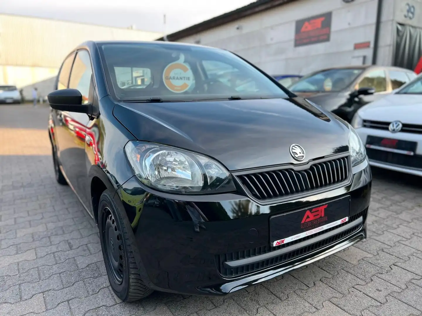 Skoda Citigo Automatik,TÜV NEU,Klima,2.Hand,Garantie Schwarz - 1