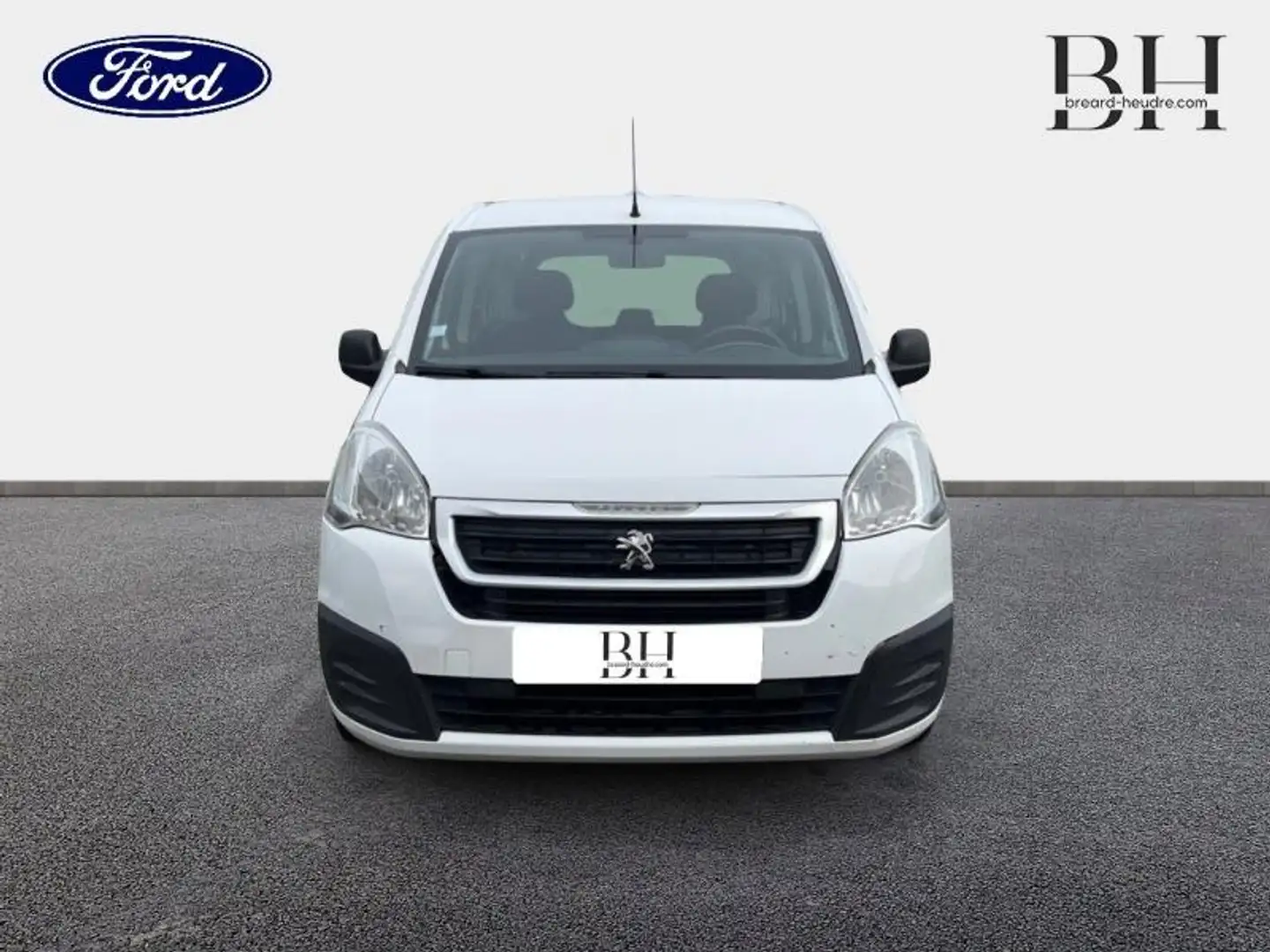 Peugeot Partner 1.6 BlueHDi 100ch Active Blanc - 2