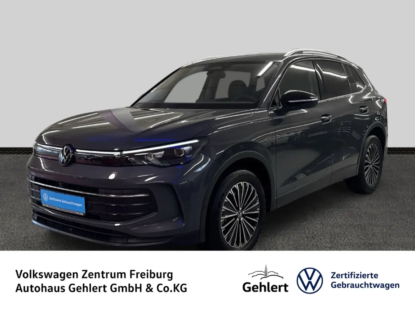 Volkswagen Tiguan Goal 2.0 TDI DSG AHK ACC Navi LED 360°Kamera Grau - 1