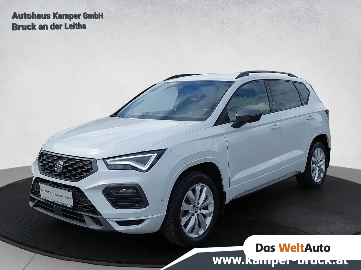 SEAT Ateca FR 1.5 TSI ACT DSG Weiß - 1