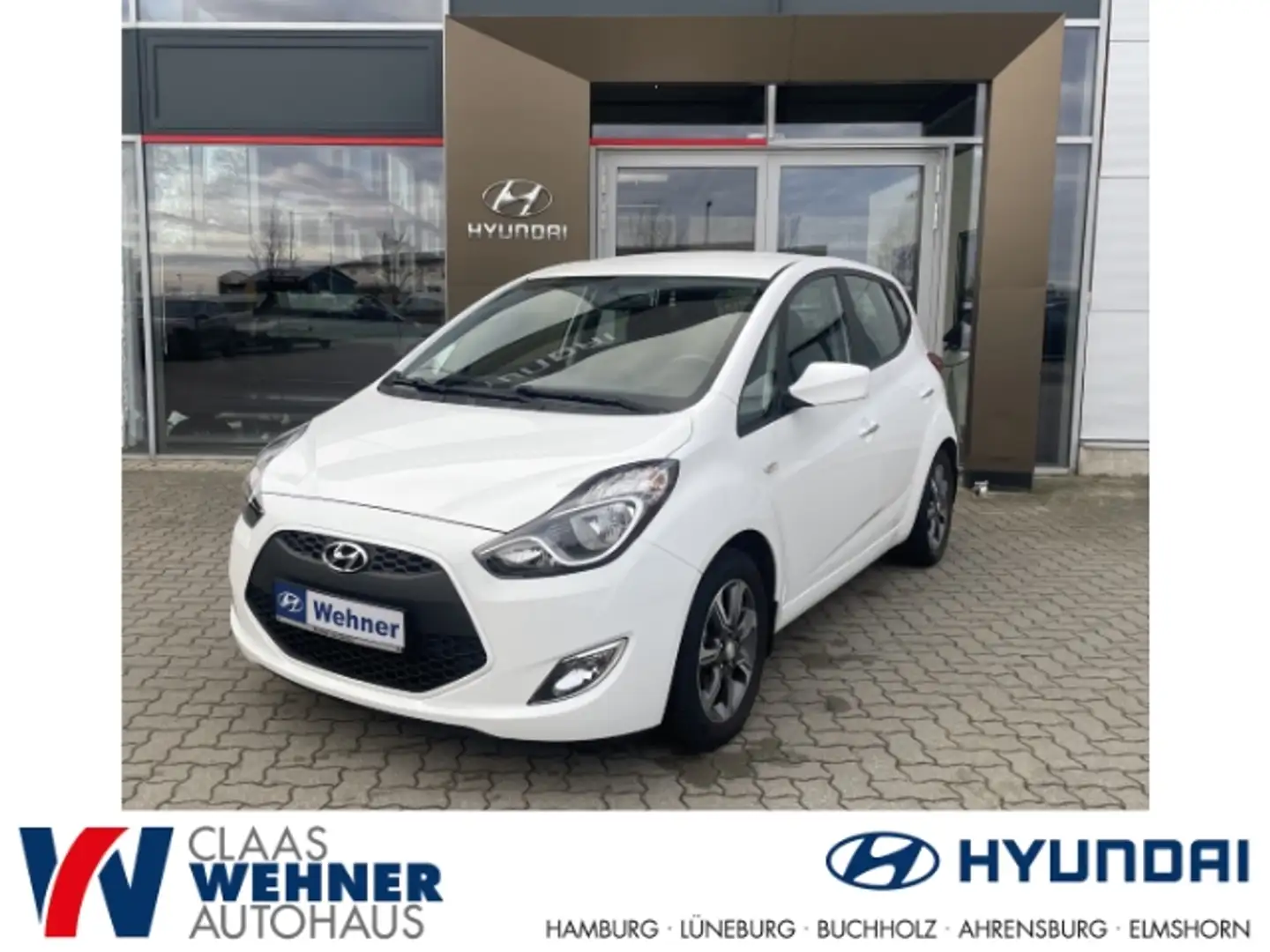Hyundai iX20 Facelift *AHK *Rückfahrkamera *Sitzheizung *Allwet Weiß - 1