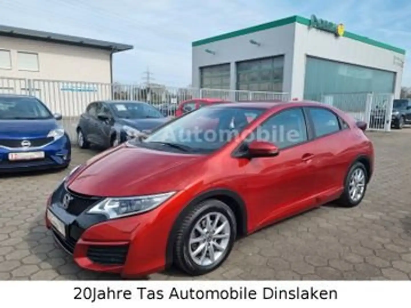 Honda Civic 1.4 i-VTEC Comfort"1.Hand"Allwetter bereift... Rot - 1
