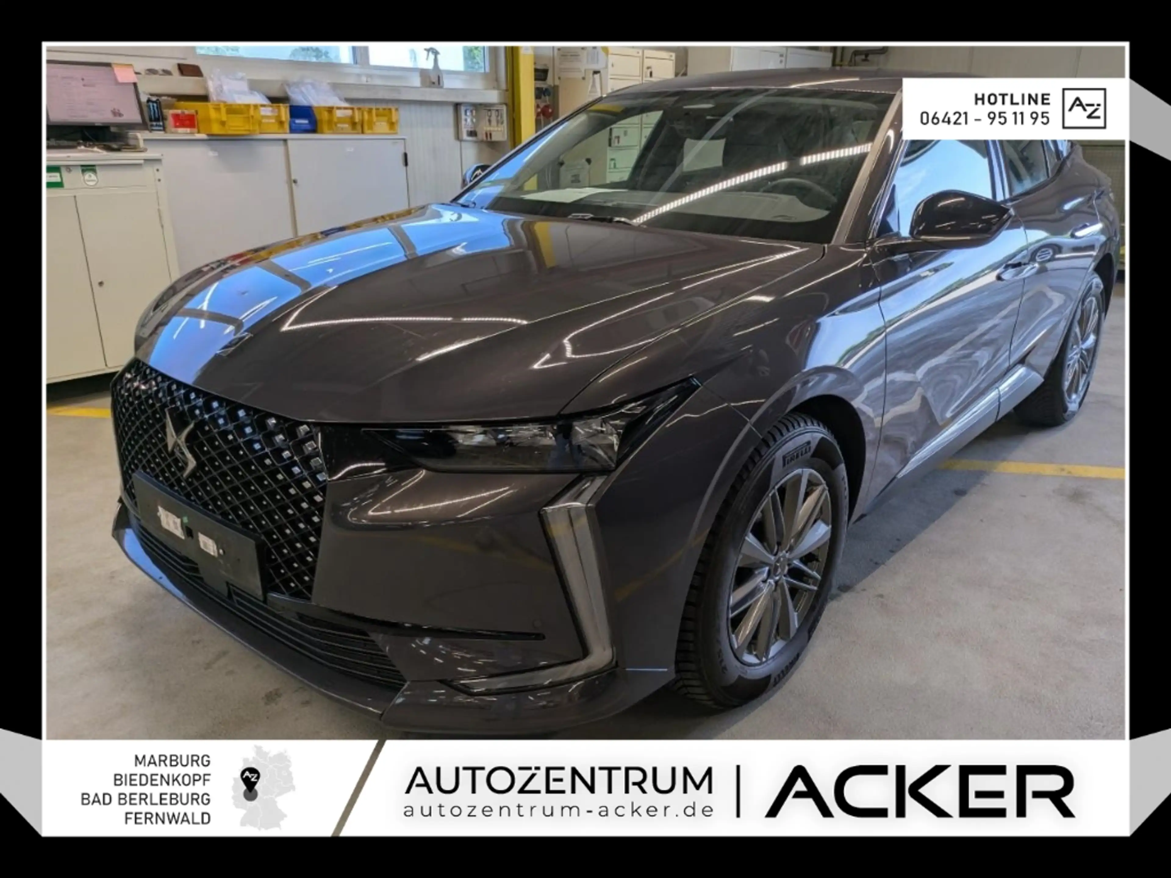 DS Automobiles DS 4 Pallas 1.5 BlueHDi 130 8AT. LED/RKF/elekSitz